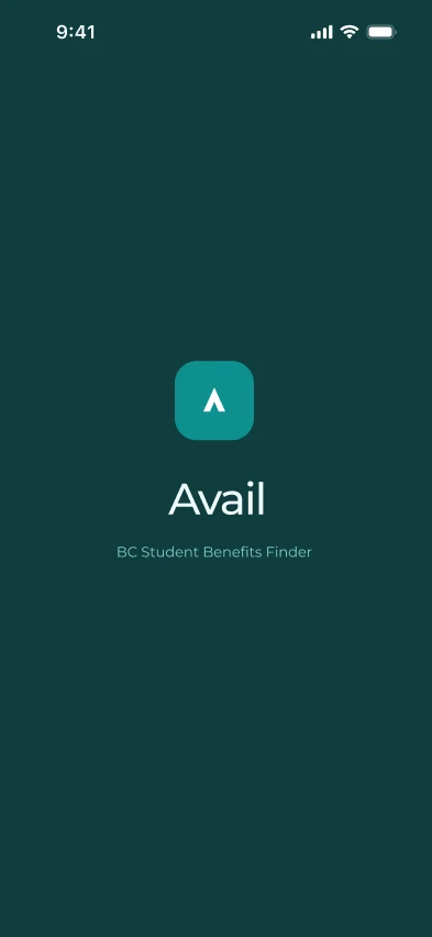 Splash screen
